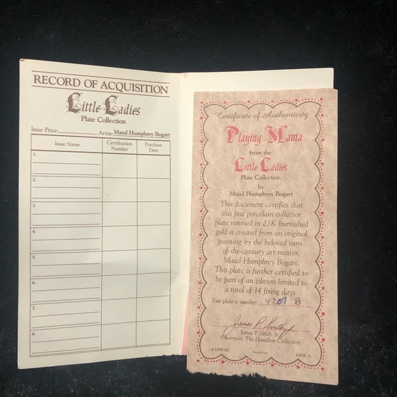 Little Ladies plate collection - Picture 6 of 6